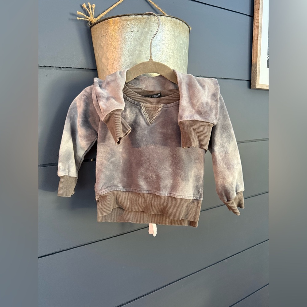 Little bipsy tie dye jogger set 3-6 months